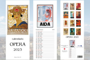Wandkalender 2023 Vintage Opernplakate