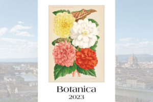 Big wall calendar Botany 2023. Produced by Istituto Fotocromo Italiano in Italy. For sale by Signum. 
